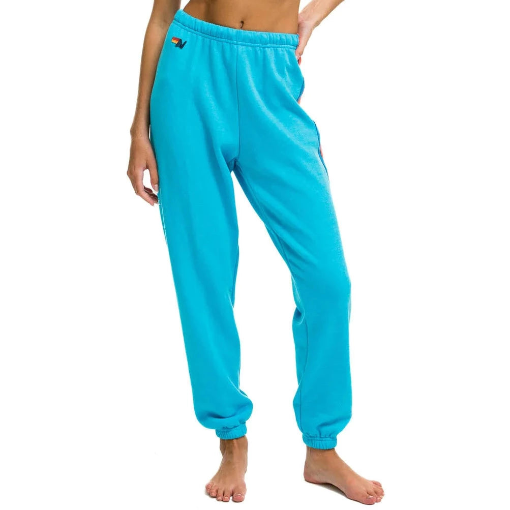 Neon blue joggers sale