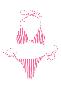 Koch Bikini in Pink Stripe