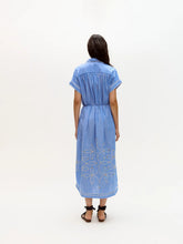 Carolina K Valerie Kaftan Blues Stripes