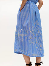 Carolina K Valerie Kaftan Blues Stripes