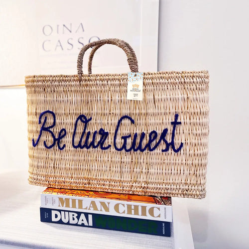 Be Our Guest Weave Handbag
