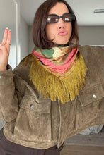 Fringed Square Scarf