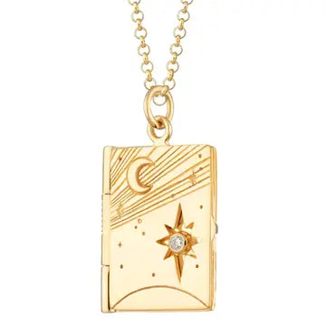 Mitylene Locket-Made of Stars- Celestial Locket