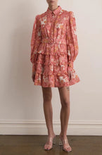 Kate Ford Havana Layered Mini Dress in Multi