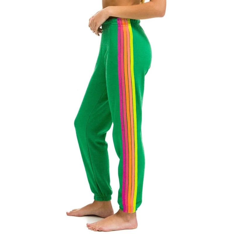 Kelly green track pants shop