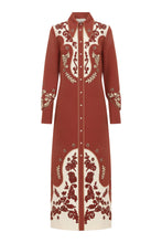 Alemais Duke Embroidered Shirtdress