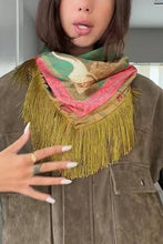 Fringed Square Scarf