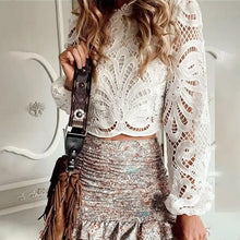 Lace Long Sleeve Top