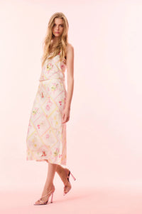 LoveShackFancy Castle Skirt in Tutti Frutti