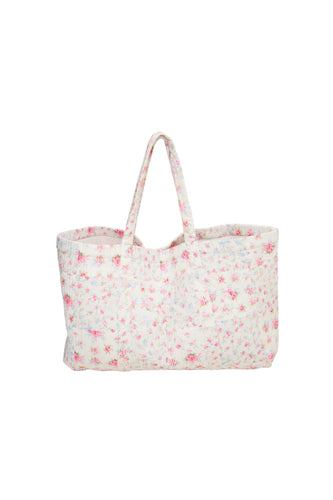 Love Shack Fancy Cyndi Cotton Floral Tote