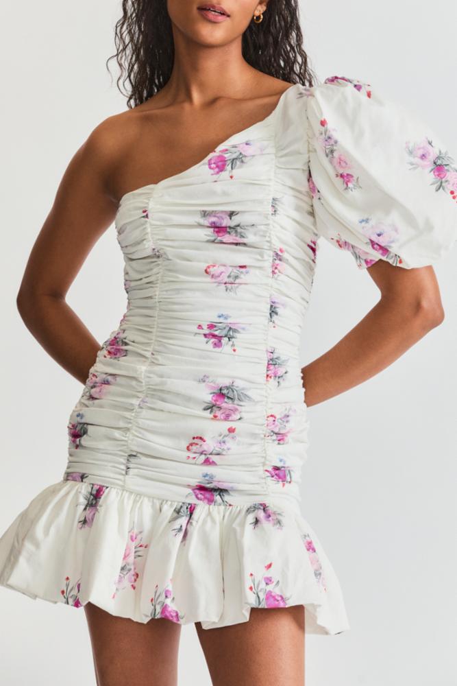 LoveShackFancy Oberdine Dress in Spanish Lavender