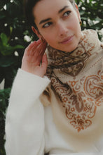 Maison Lecomte Flament Scarf Bandana Cashew