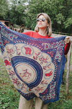 Maison Lecomte Flament Scarf Rodeo Navy