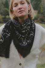 Maison Lecomte Flament Scarf Bandana Black