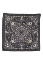 Maison Lecomte Flament Bandana Black Cotton