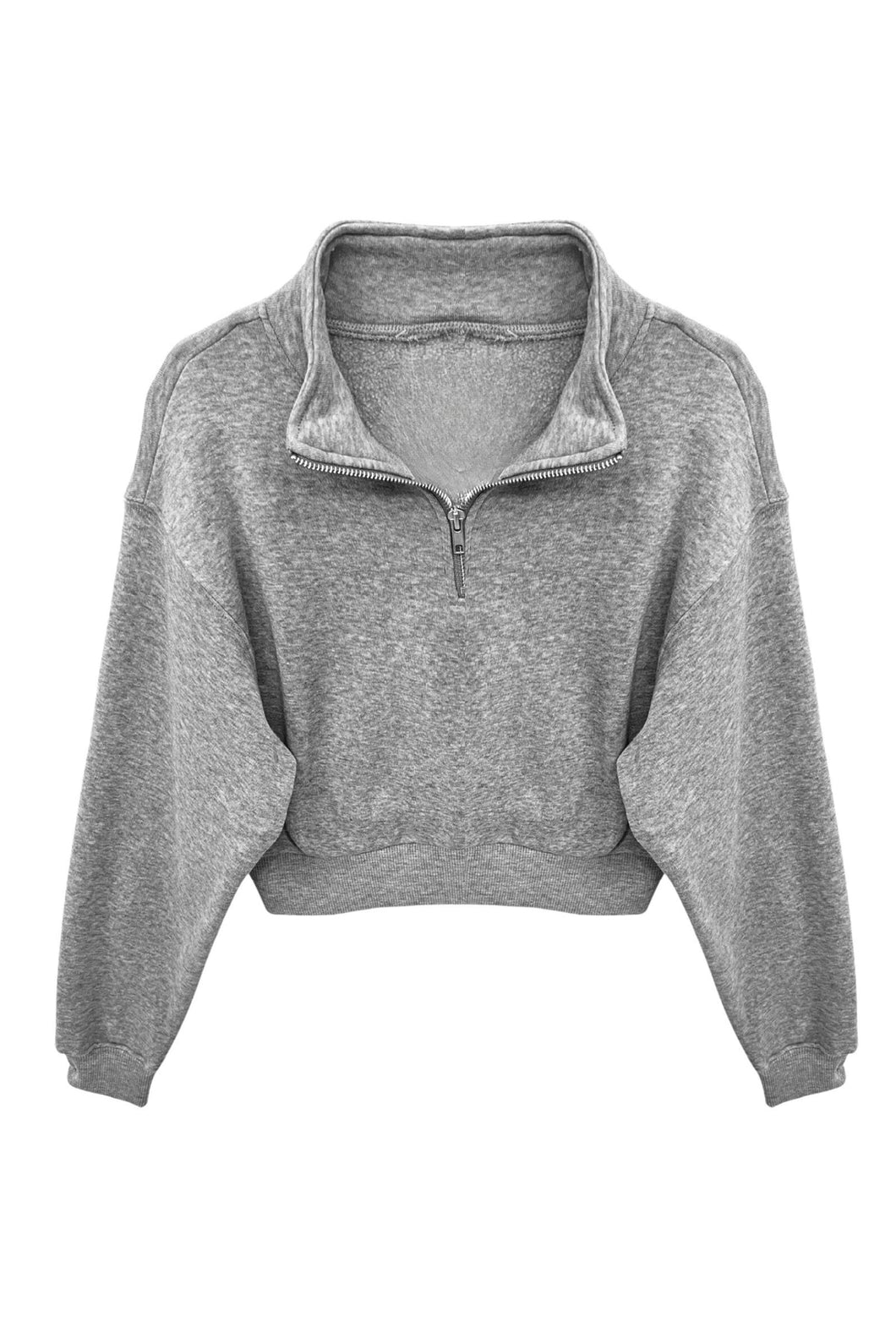 Katie J Tween Dylan Three Quarter Zip Sweatshirt