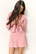 LoveShackFancy Martti Cardigan in Fawn Pink