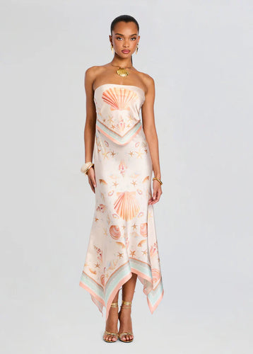 Retrofete Marzanna Silk Dress