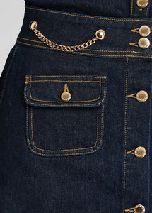 Retrofete Kornelia Denim Skirt