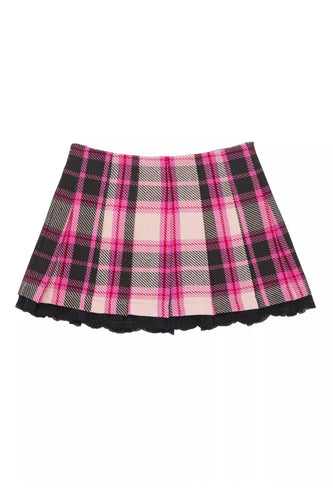 Katie J Tween Elicia Plaid Skirt