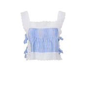 Loretta Caponi Fiocchini Crop Top