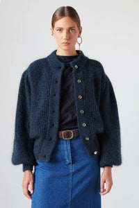 The Label Edition Leandra Cardigan Forest