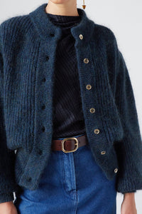 The Label Edition Leandra Cardigan Forest