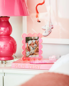 Tart by Taylor Neon Pink Acrylic Picture Frame