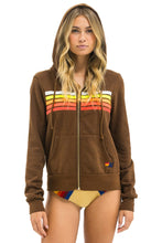 Aviator Nation 5 Stripe- Zip Hoodie
