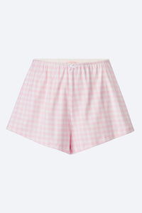 Happy Camp3r Pink Gingham Olivia Shorts