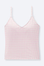 Happy Camp3r Pink Gingham Olivia Tank