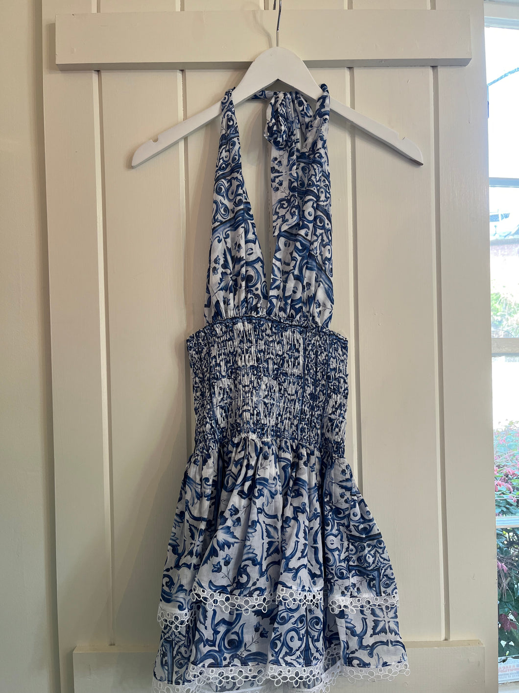 Positano Couture Costa Rica Dress in Dolce Blue