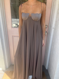 Anna October Solomia Dress in Mocha