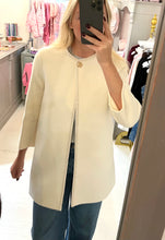 Lady Topcoat with Textured Trim