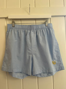 Men's Embroidered Boxer Shorts, Beer