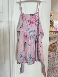 Katie J Tween Quinn Bubble Dress in Pink Dream Floral
