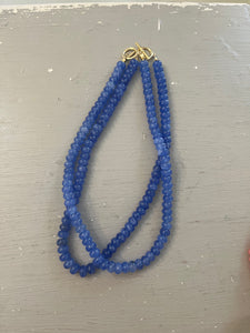 Mitylene Candie Necklace in Dark Blue