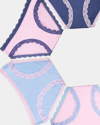 Stripe & Stare Indigo Tones Knicker Box