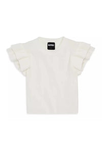 Katie J Tween Isla Top in White