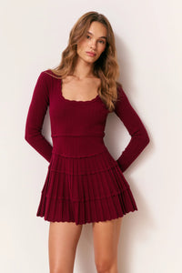 LoveShackFancy Lavender Dress