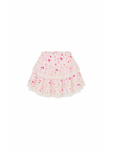 LoveShackFancy Ruffle Mini Skirt