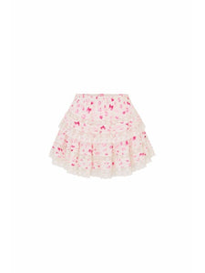 LoveShackFancy Ruffle Mini Skirt