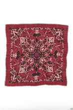 Maison Lecomte Flament Scarf Bandana Bourdeaux