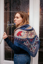 Maison Lecomte Flament Scarf Rodeo Navy