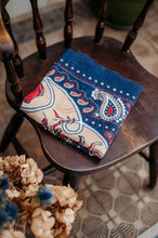 Maison Lecomte Flament Scarf Rodeo Navy