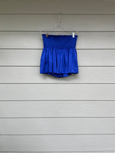 Koch Erica Skirt in Blue Polysatin