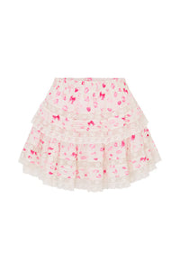 LoveShackFancy Ruffle Mini Skirt