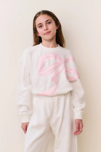 LoveShackFancy Serafina Tween Sweatshirt
