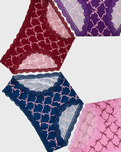 Stripe & Stare Spring Say it with a Bow Knicker Box