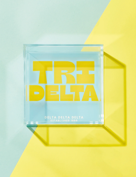 Delta Delta Delta Trinket Tray